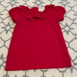EUC TBBC Ruffle collar top
